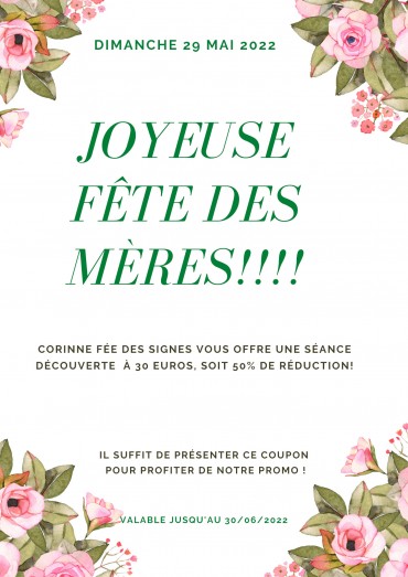 Offre fête des mères